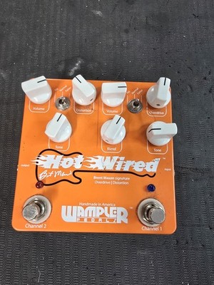 Wampler Hot Wired V2 Boutique Overdrive Distortion Pedal