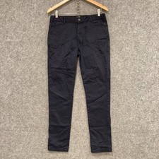 Industrie Indie Boys Chino Pants Size 14 Years Navy Blue Slim Straight 14519