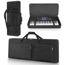 61 Key Piano Keyboard Case Bag 40.6''x6.1''x17'',Portable Padded Keyboard Gig...