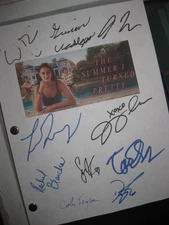 The Summer I Turned Pretty Signed TV Script X10 Lola Tung Christopher Briney RPT