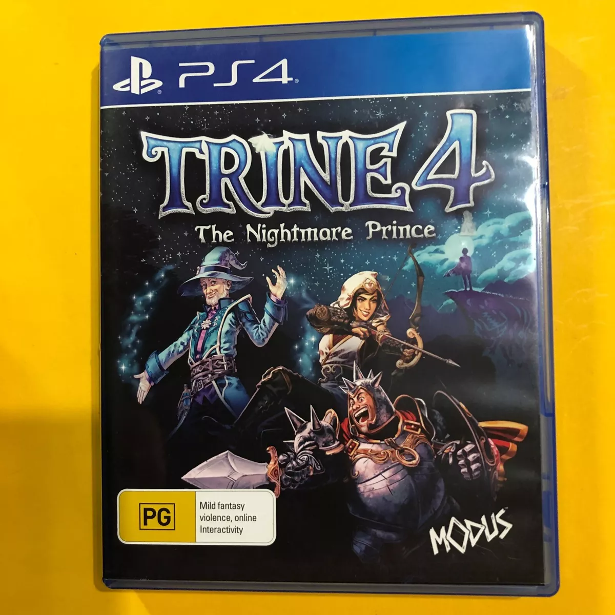 TRINE 4 THE NIGHTMARE PRINCE PS4 PLAYSTATION 4 VGC FREE POST