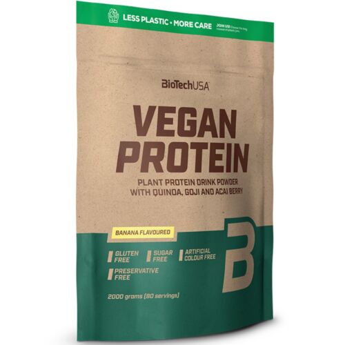 BIOTECH USA Vegan Protein 2000 gr BLEND DI PROTEINE VEGANE 2 KG - Foto 1 di 1