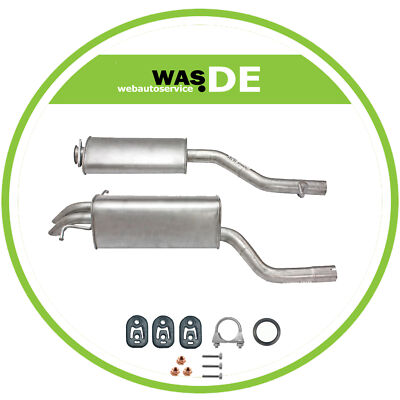 Auspuffanlage Auspuff ab Kat Mercedes Benz C-Klasse (W203 S203) C 180 200 230