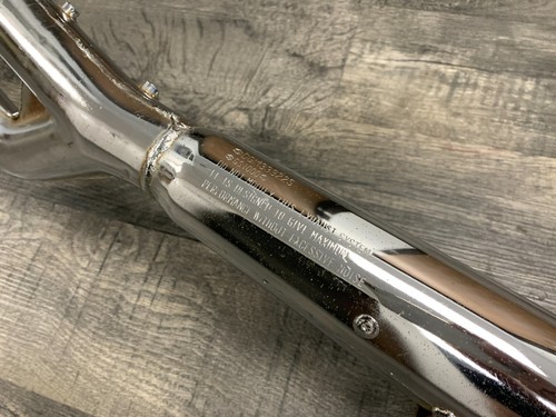 Suzuki 1978 1979 1980 GS1000E OEM Left Muffler Exhaust Head Pipe Chrome #49 * - Picture 8 of 24