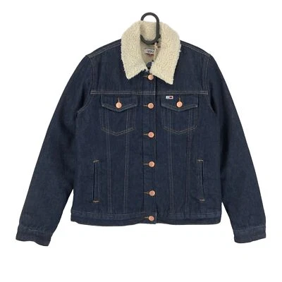 Tommy Hilfiger TJW Denim Sherpa Trucker J Damen Größe M - Bild 1 von 4