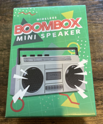 Mini Retro Bluetooth Ghettoblaster Lautsprecher, kabellose Musik, BRANDNEU! BARGIN!