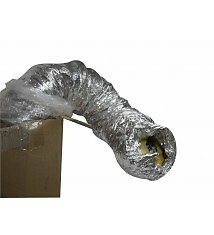 Tubo de aluminio aislado insonorizado 203mm 10m  *