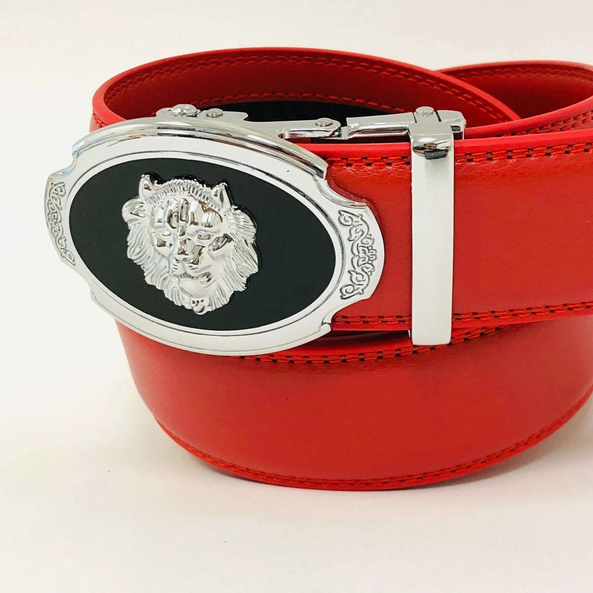 Manni of Italy Vintage Leather Concho Belt Lions Head Statement Piece Size 34 85 Amazon.com: RGWYGCG Men main image 3
