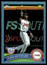 2011 TOPPS OPENING DAY BLUE /2011 JAYSON HEYWARD DODGERS R103