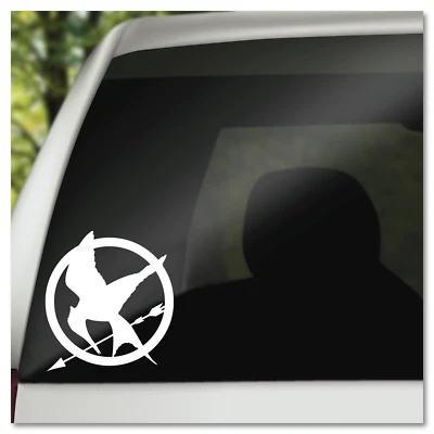 MULTIPLE BRANDS USED 6" Hunger Games Mocking Jay Movie Vinyl Decal Sticker
