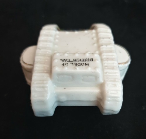 WW1 British Ceramic Crested China MK IV Tank by Willow Art with Brighton Crest - Picture 2 of 12