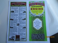 1931 John Deere 1 1/2 to 6 HP Kero Engine Information booklet