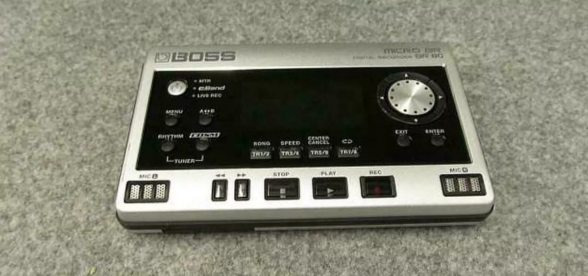 BOSS BR-80 Micro BR Digital Recorder Mixer used good condition F/S