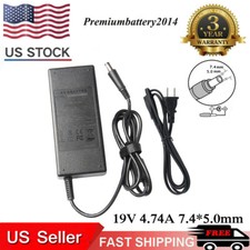 90W AC Adapter Charger For HP ProBook EliteBook Series 19V 4.74A Cord 7.4 5.0mm
