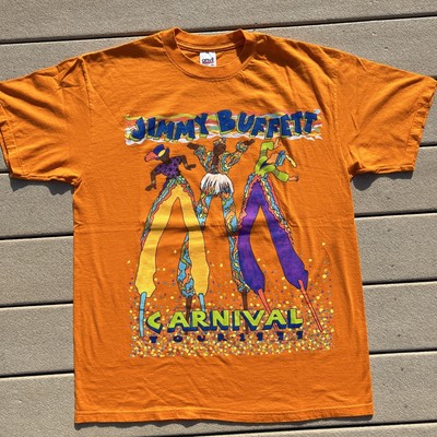Vintage 90s 1998-99 Jimmy Buffett Carnival Tour T Shirt XL Band 
