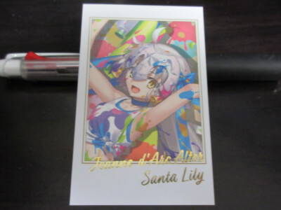 Fate Grand Order FGO Portrait Card Jeanne d'Arc Alter Santa Lily