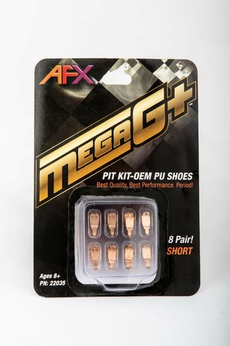 Kit de puesta a punto AFX Mega G+ 8 pares de zapatos cortos de recogida para chasis 1,5 22035 - Imagen 2 de 2