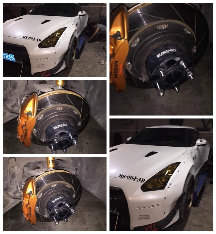 Adaptadores espaciadores de rueda 4X 2" 50 mm para Nissan G35 G37 FX35 350 Z Z33 370 Z Foto 3 de 4