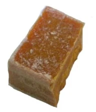 Amber Block 10 GMs - Moroccan Solid Aphrodisiac Perfume Base Resin Paste