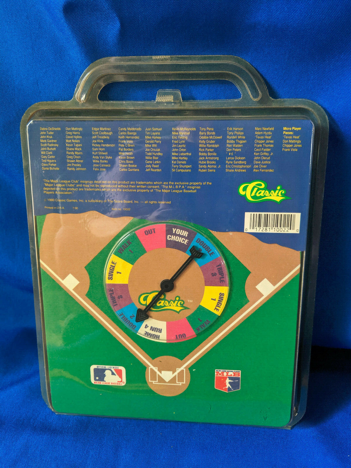 Classic Baseball Trivia Board Game 1990 MLB Card 99 Ken Griffey Jr Case