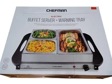 CHEFMAN Buffet Server + Warming Tray