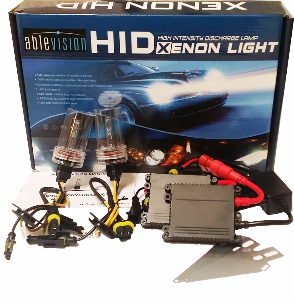55W HID XENON KIT SLIM BALLAST H1 H3 H4 H7 H8 H10 H11 H13