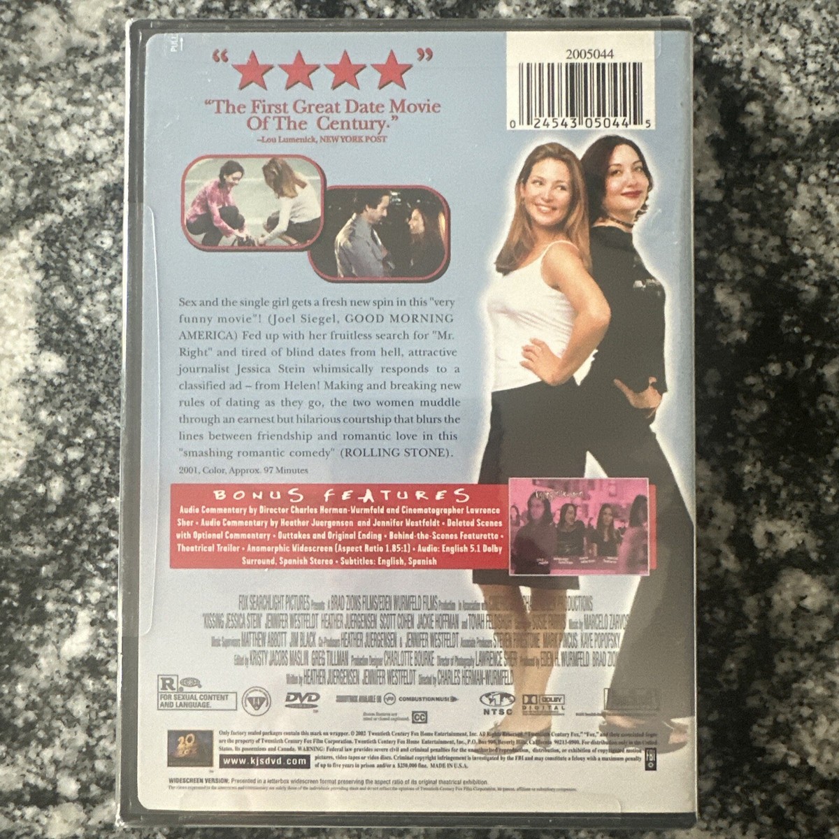 Kissing Jessica Stein Starring Jennifer Westfeldt a Romantic