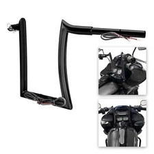 12" Pre-wred Sharp Ape Hanger Handlebar For Harley Road Glide Special 2015-2023