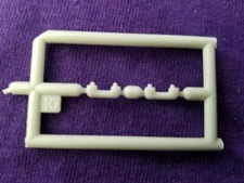 ARM RESTS for Galaxie / Moebius  1947 Chevrolet 1:25 Model Kit 46 47 48 1948