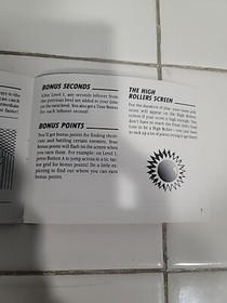 MARBLE MADNESS : (NES , 1988) = **INSTRUCTION MANUAL ONLY**