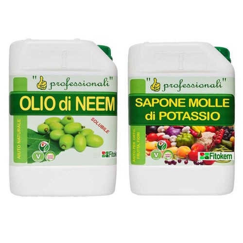 Fitokem | Olio Di Neem Biologico Per Piante 1L + Sapone Molle Di - Foto 13