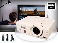 Mitsubishi WD570U DLP Projector 3500 Lumens Home Theater 3D Ready Free Shipping
