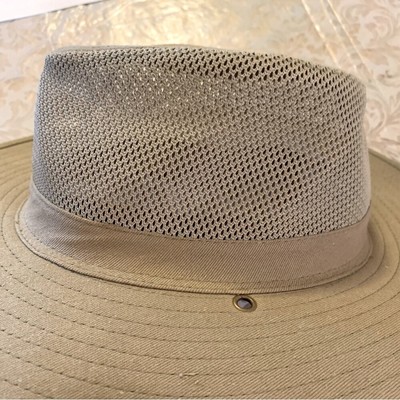 Elysiumland Unisex Tan Sun Hat One Size Water Repellent Boonie with Chin Strap - Elysiumland Outdoor  main image 4
