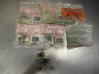 AMC 104SCSD Self Tapping Saddle Valve Lot of 4 + 3 More!