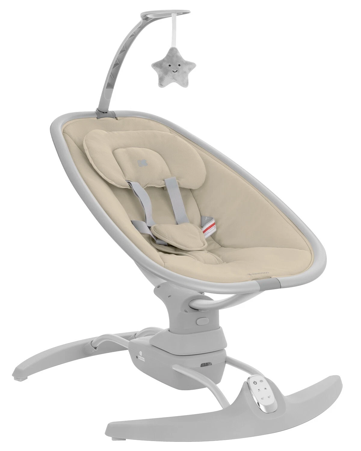 KikkaBoo Spinny Electric Swing Side-by-Side Swing Hammock From Birth to 9 kg