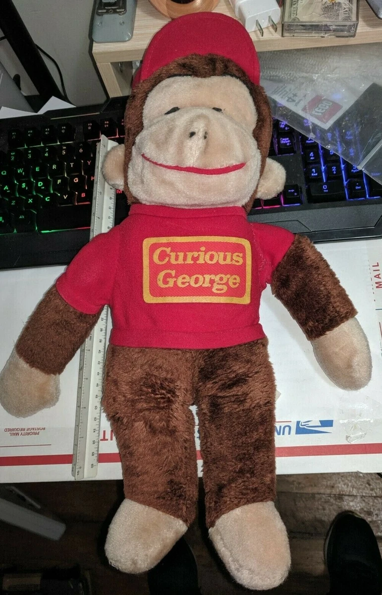 Vintage curious best sale george stuffed animal