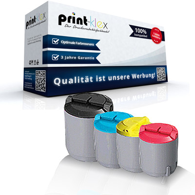 4x TONER F. SAMSUNG CLP300 N NG CLX2160 N CLX3160 N FN 