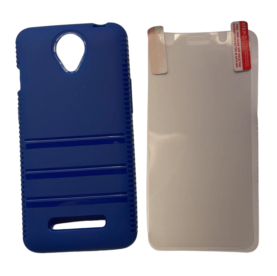 Funda de gel Metro PCS para ZTE Obsidian, azul Foto 4 de 4