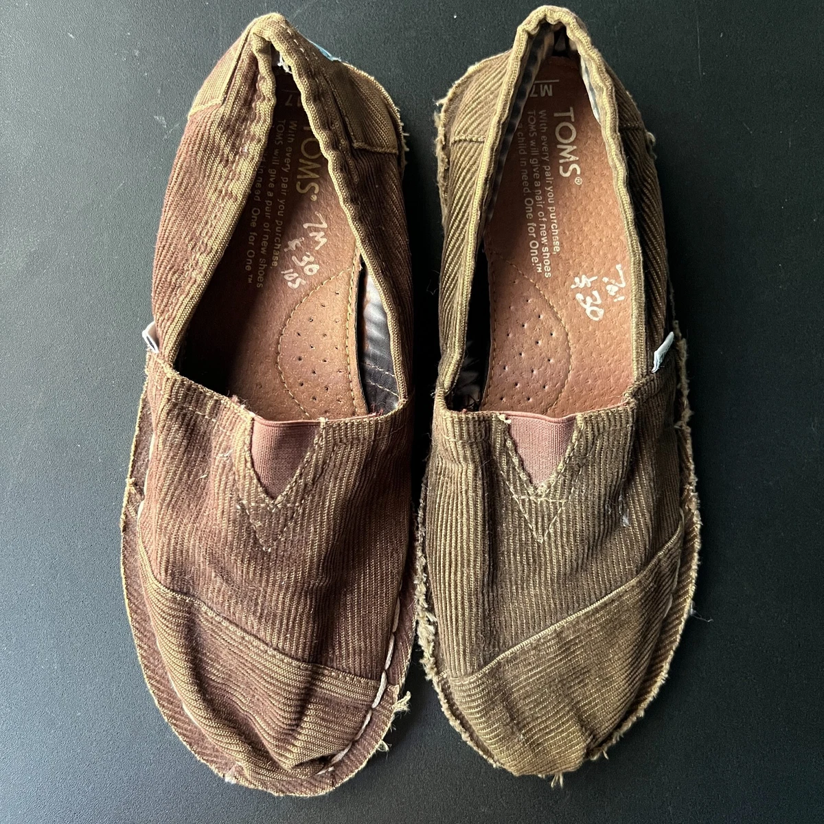 Corduroy toms store