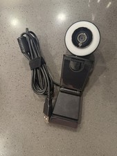 Angetube Streaming 1080P HD Webcam Built in Adjustable Ring Light Mic. Autofocus