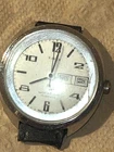 Vintage Timex Men’s Watch Manual Wind Day Date 1970s Mechanical Runs