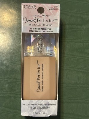 Physicians Formula Diamond Perfector  BB Cream, Medium To Tan 1.2 fl oz- NEW