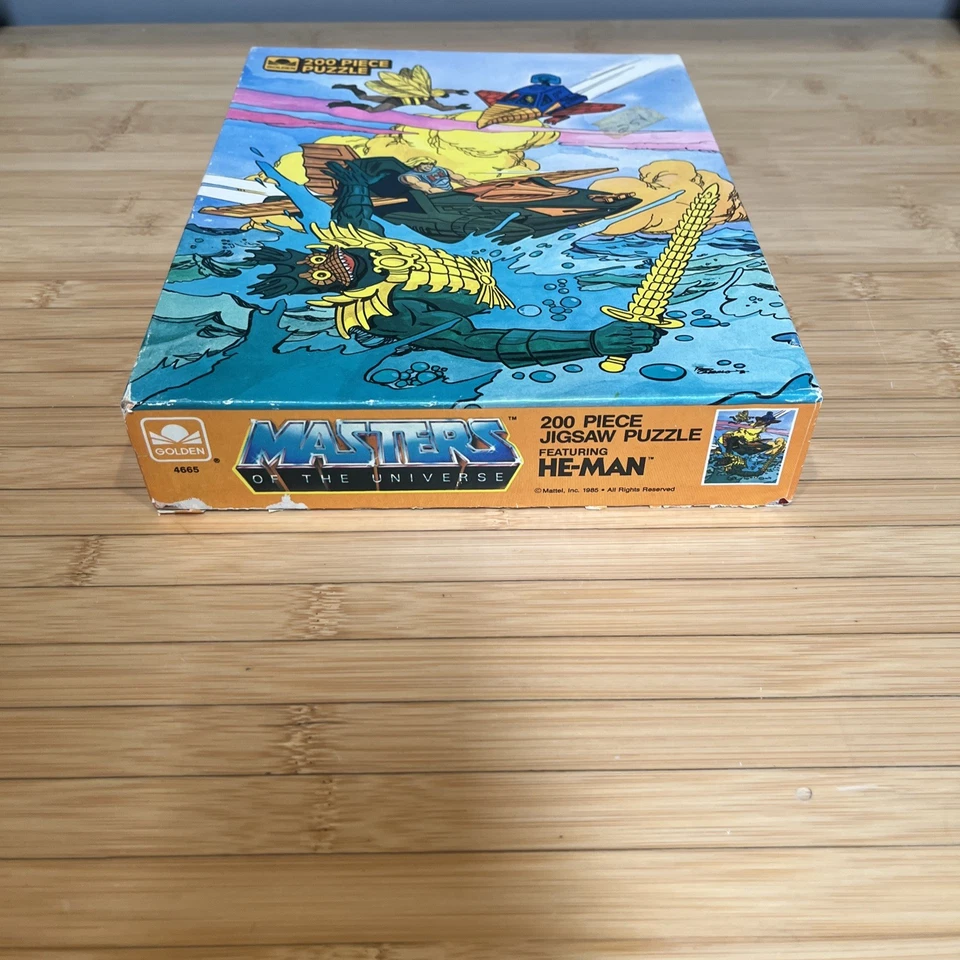 He-Man Masters of the Universe 200 Piece Puzzle 14" x 18" 1985 - Image 4 of 4