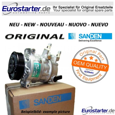 Klimakompressor 51893889 Neu Original SANDEN für Fiat