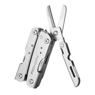 ROXON M2 14 in 1 Mini Multitool Small Lightweight with Folding Scissors Mini ...