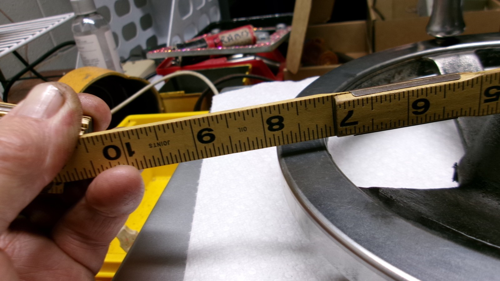 HARIG 612 SURFACE GRINDER TABLE HANDWHEEL