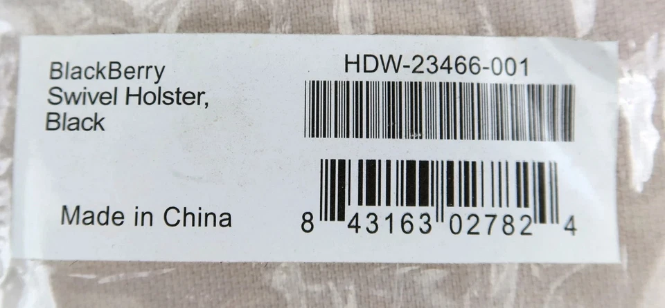 Original Blackberry Holster Case w/Rotating Belt Clip for Curve 9310 9320 9330 - Image 3 of 4