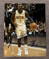Indiana Pacers Lance Stephenson Autographed 8x10 Photo