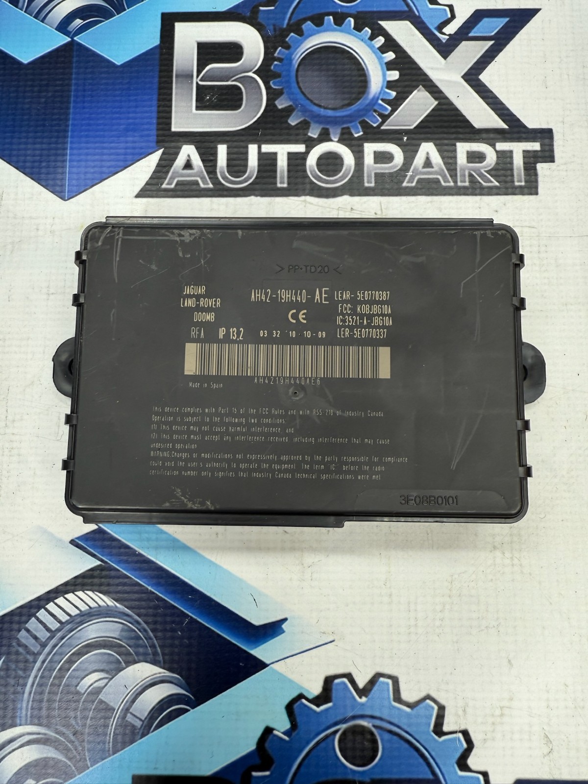 2010-2012 Land Range Rover L322 Keyless Entry Theft Locking Control Module OEM