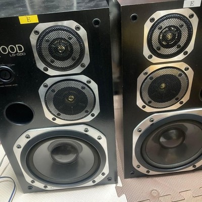 KENWOOD LS-550 SPEAKER SYSTEM 3 Way 3 Speaker Bass Reflex